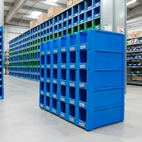 Caisse de déménagement pliable en Coroplast empilable 5mm 600x400x400mm pour relocalisation de maison, disponible en gros, OEM, ODM