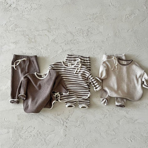 Costume décontracté pour bébé, ensemble deux pièces pour enfants, printemps et automne - Product Image 4