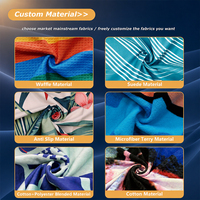 Summer Beach Towel Multifunctional Turkish Bath Towel Multi-Color Rectangle Handmade Tassel Water-Absorbent Quick-Drying