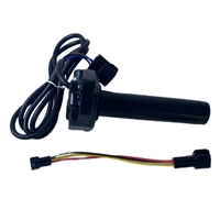 Acelerador Eléctrico para Bicicleta Light Bee, Acelerador Triangular para Motocicleta Sur Ron Dirt Bike con Cable de Conversión Sm de 3 Pines