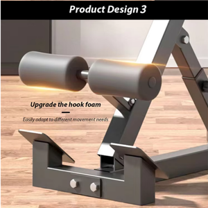 Équipement de fitness multifonctionnel pour la maison, chaise romaine pliable améliorée, <span class=keywords><strong>banc</strong></span> de musculation réglable, <span class=keywords><strong>banc</strong></span> d'entraînement - Product Image 4