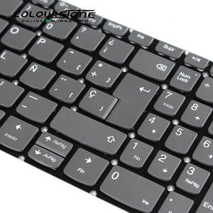 Clavier espagnol de remplacement pour ordinateur portable 330-15, pour L ENOVO I DEAPAD 330-15 330-15IKB 330-15ISK 330-15ARR, plastique noir - Product Image 5
