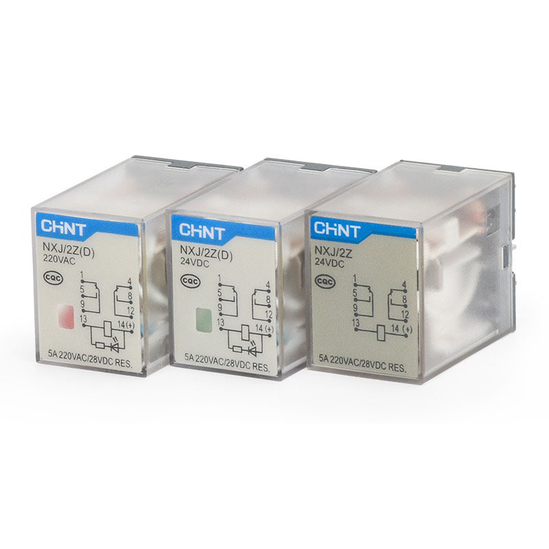 Chint NXJ/2Z 24VDC 8-Pin Electromagnetic Relay for Industrial