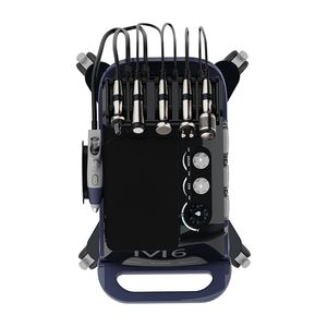 Appareil de microdermabrasion à jet d'oxygène 6 en 1, matériau ABS, portable, soin de la peau, éliminateur de points noirs, lifting du visage - Product Image 2