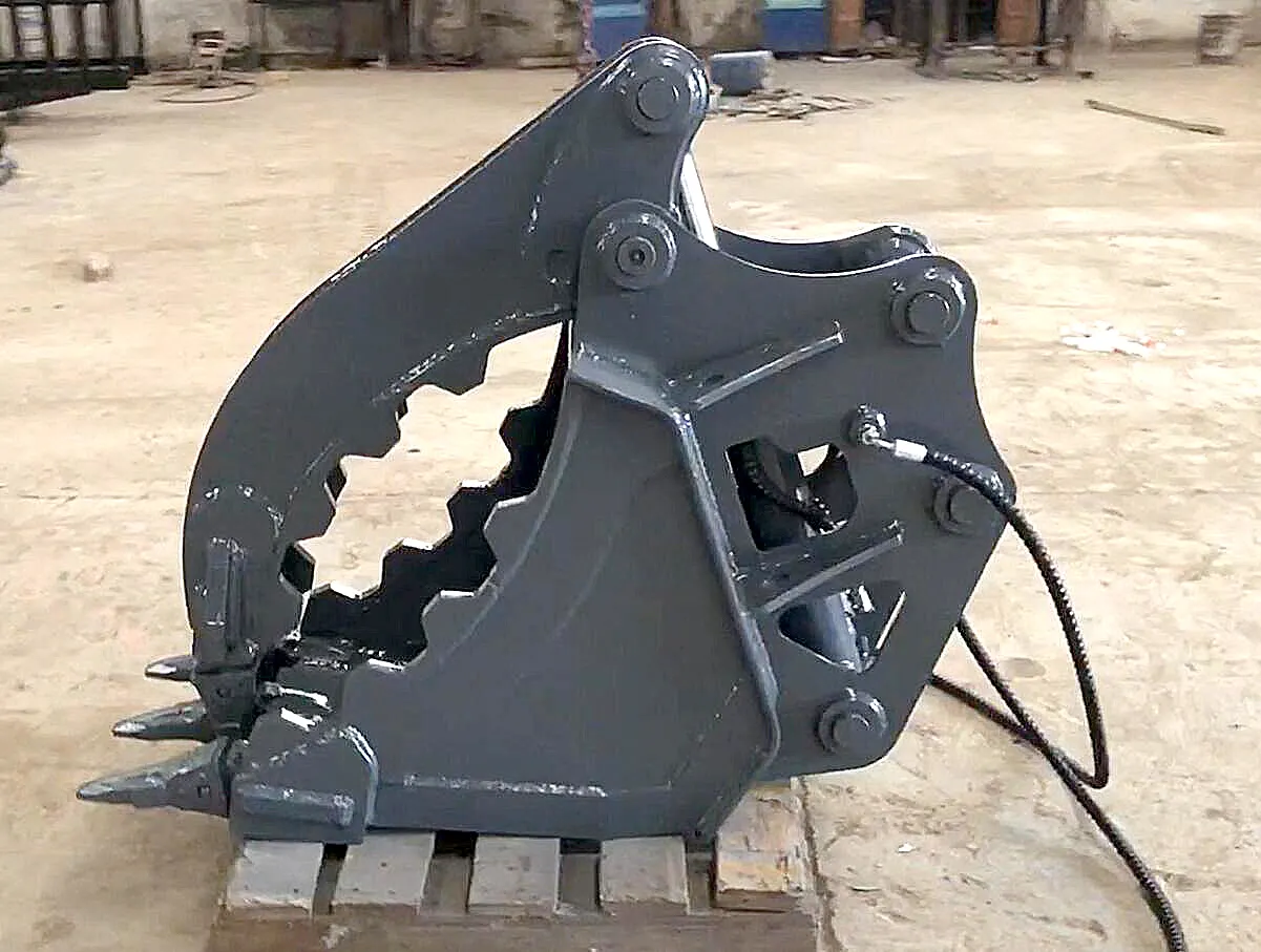 RSBM Forestry Work Excavator Attachment Log Thumb Grapple Bucket
