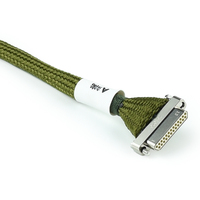 Connecteur Micro Rectangulaire D-SUB Série TT J30J 9~144 Broches, Câble Personnalisé Mâle/Femelle, Approvisionnement Direct Usine