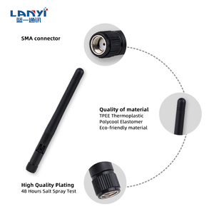 3dBi wifi ăng-ten RP nam xoay ăng-ten 2.4GHz tăng cao Wifi 2.4G ăng-ten cho máy ảnh không dây trong nhà - Product Image 6