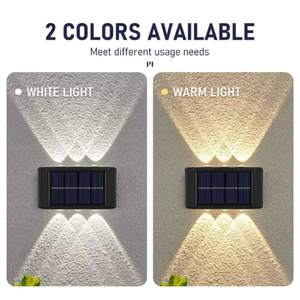 Moderno IP65 lampada da parete <span class=keywords><strong>a</strong></span> LED ad energia <span class=keywords><strong>solare</strong></span> per la vita esterna impermeabile da giardino Hotel illuminazione da comodino - Product Image 4