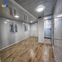 Conteneur Pliant Préfabriqué Personnalisé 20Ft 40Ft, Deux Chambres, Maison Mobile, Bureau, Bâtiment, Supermarché, Hall