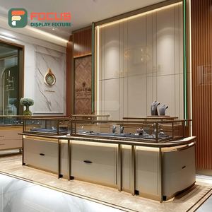 Fabricante de Muebles Minimalistas para Joyerías, Mostrador de Exhibición para Joyería con Superficie Pulida - Product Image 6