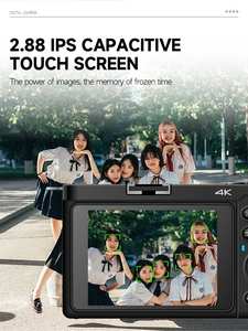 Kamera Digital 72MP 5K dengan Zoom Optik 10X, Fokus Otomatis, Layar Flip untuk Vlogging, Fotografi, dan Pembuat Konten - Product Image 6