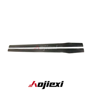 Gonna laterale in fibra di carbonio stile SD per Mercedes Benz <span class=keywords><strong>W205</strong></span> C classe C43 C63s AMG berlina 2015-2021 laterale Splitter Spoiler - Product Image 4