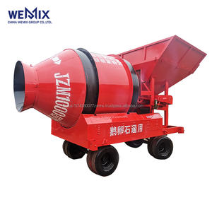 JZM1000 Fixed Hopper Drum <b>Concrete</b> Mixer Drum <b>Concrete</b> Mixer Drum mixer for construction - Product Image 1