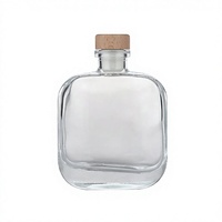 Bouteille de vin premium de 150 ml, bouteille en verre stable pour aromathérapie, vente en gros de bouteilles pour désodorisant d'ambiance