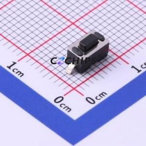 UK-B0227-G4.3-B-250 Tactile Switch SMD,6x3.5mm Switch Single Pole Single Throw Rectangle Button 2.5N Vertical Mount - Product Image 1