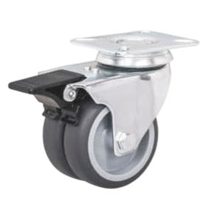 Vente directe usine : Roue industrielle à roulement lisse avec noyau en PP, nouvelle arrivée, roue jumelée pour la manutention des matériaux - Product Image 3