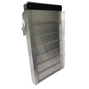 Rampa sedia a rotelle pieghevole handicappati rampe portatili in alluminio argento per sedie a rotelle rampe per gradini - Product Image 3