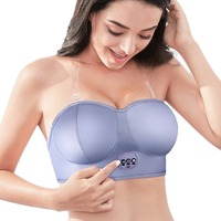 Bestes Online-Shopping-Massage gerät Brust massage gerät Vergrößerung BH Vibrierende drahtlose Brust Verbessern Sie die Vibrations massage