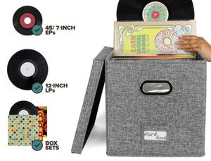 Eco-Friendly Fabric Clothing <b>Storage</b> <b>Box</b> Square Folding Design with Dust-Proof <b>Canvas</b> Holds 35L Capacity Classic Style - Product Image 5