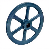 Poulie de courroie trapézoïdale Mighty de haute qualité en acier inoxydable anodisé, norme européenne, types SPA SPB SPZ, alésage 20 mm, 3 rainures, OEM ISO9001