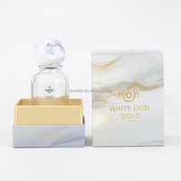 Boîte à parfum en carton de luxe personnalisée avec couvercle 30ml/50ml Boîte d'emballage en papier gaufré pour bouteille de parfum pour cosmétiques