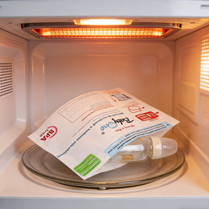 Bolsas Esterilizadoras <span class=keywords><strong>para</strong></span> Bebés |   Bolsa <span class=keywords><strong>de</strong></span> Limpieza a Vapor <span class=keywords><strong>para</strong></span> <span class=keywords><strong>Microondas</strong></span> |   20x Reutilizables <span class=keywords><strong>para</strong></span> biberones y tetinas |   PET/RCPP sin BPA - Product Image 2