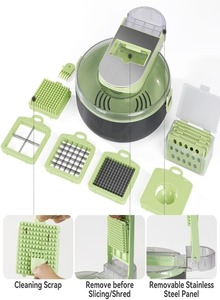 Wholesale Multi-Functional Household Kitchen <b>Tool</b> <b>Fruit</b> & <b>Vegetable</b> Drainer Cutter Shredder Slicer Flower - Product Image 2