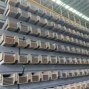 Fornitura di prodotti in acciaio laminati a caldo S275 per costruzione U/Z tipo lamiera di acciaio pila