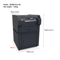 Cortadora de Etiquetas con Servomotor Digital Purcell, Cabezales Dobles, Cámara CCD, Máquina de Troquelado de Papel, Plotter de Corte con Alimentación Automática