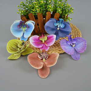 <strong>Artificial</strong> Butterfly <strong>Orchid</strong> Factory Direct Sale <strong>Large</strong> Size Latex Gift Box Decoration Butterfly <strong>Orchid</strong> Flower Head - Product Image 5