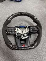 Volant en fibre de carbone forgé YLD pour Toyota Corolla Land Cruiser LC300 Mark X LC200 Hiace LC79 N80 N70