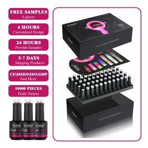 Ensemble professionnel de vernis à ongles gel sans <span class=keywords><strong>Hema</strong></span> personnalisé de longue durée 60 couleurs <span class=keywords><strong>Halloween</strong></span> 96 gelée d'automne - Product Image 1