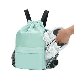 Sac à dos de plage à cordon personnalisé, imperméable, pour le basketball, le football, la gym, avec compartiment pour chaussures, résistant à l'eau - Product Image 2