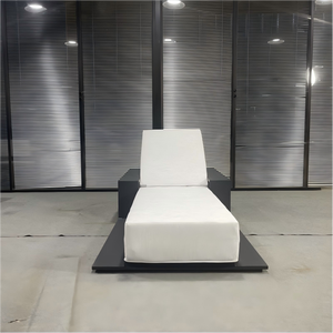 Ensemble de chaises longues de luxe pour hôtel et villa - Chaises de <span class=keywords><strong>piscine</strong></span> en <span class=keywords><strong>aluminium</strong></span> écologiques résistantes aux UV pour une utilisation en <span class=keywords><strong>piscine</strong></span> - Product Image 3