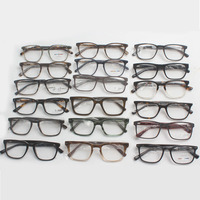 Assortiment de montures de lunettes optiques en acétate, prêtes à l'emploi, mixtes et économiques