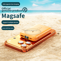 Banque d'alimentation magnétique ODM/OEM 22,5W 10000mAh avec 4 câbles, chargeur portable pour iPhone 17, batterie externe, pack de batterie