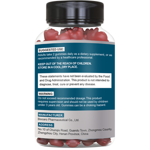 Biochealth GMP Ashwagandha Gummies <span class=keywords><strong>Natural</strong></span> Calm Suplemento para mujeres y hombres Sleep Stress Support Vitamins - Product Image 3