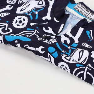 Camiseta de Ciclismo de Verano al Por Mayor, Ligera, Resistente al Viento, Transpirable, con Estampado Gráfico, Unisex, Agradable al Tacto, de Manga Corta, para Hombre y Mujer - Product Image 5