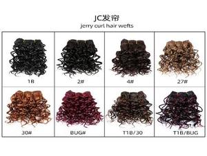 Extensions de cheveux synthétiques bouclés crépus courts type bob, <span class=keywords><strong>blond</strong></span> miel, pour tressage, 8 pouces - Product Image 6