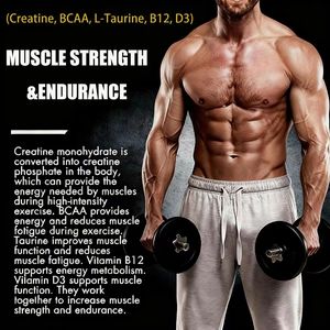 OEM 5000mg <b>Creatine</b> Monohydrate Gummies, Sugar-Free, Lemon Flavor - Enhance Muscle Strength & Sports Performance for Gym Lovers - Product Image 5