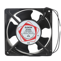 Server-Schrank AC-Kühlventilator Leise Aluminiumlegierungslüfterblätter Kugellager APP-Steuerung 220V 16W Axiale Belüftung