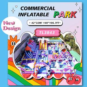 Castillo Inflable Comercial Tonle, Serie Espacio Infantil, Juegos <span class=keywords><strong>de</strong></span> Parque, Pista <span class=keywords><strong>de</strong></span> Obstáculos Inflable <span class=keywords><strong>para</strong></span> <span class=keywords><strong>Alquiler</strong></span> en Fiestas - Product Image 2