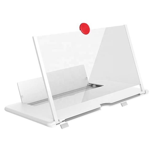 12 Inch Mobile Phone Screen Magnifier Screen Amplifier Folding Enlarged Expander Video Magnifier Portable Magnifying Glass
