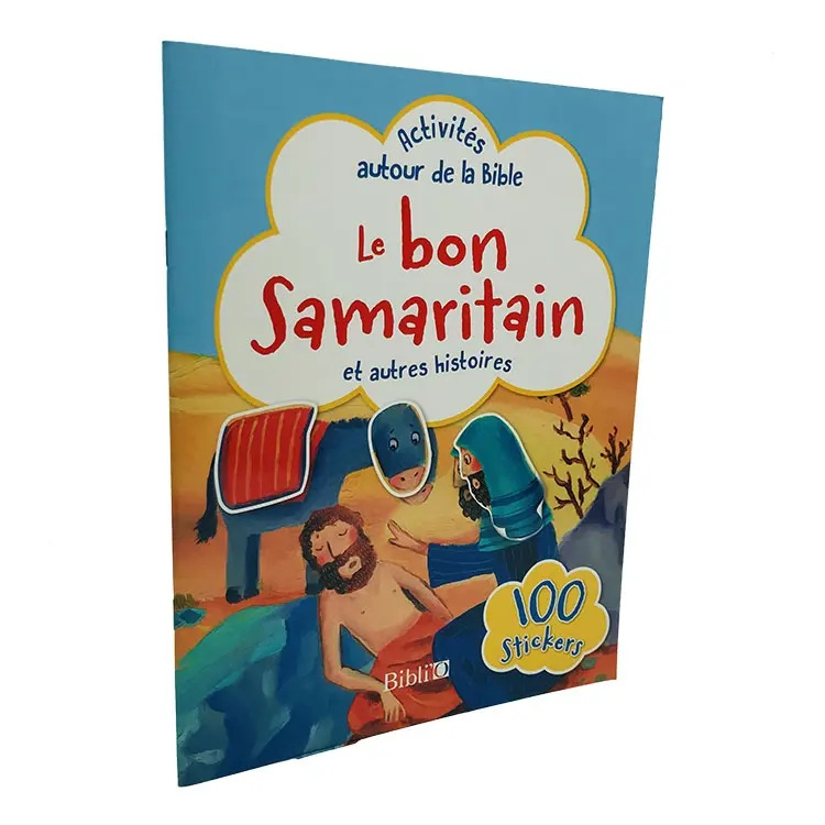 Buku Stiker Komik Buku Cetak Pelana Stitch Buku Jilid Buku Mewarnai Anak-anak Buku Pendidikan Awal Percetakan