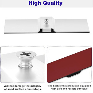 ขายึดเครื่องล้างจานแกรนิตแกร็บเบอร์สขนาด 18 นิ้ว และ 24 นิ้ว สแตนเลสสตีล สำหรับใช้ในบ้าน - Product Image 4