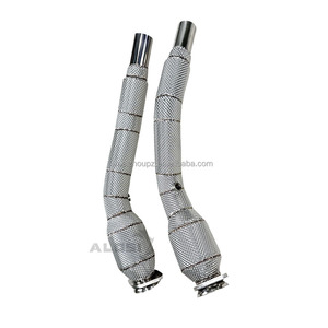 Tubo de escape de carreras SS304 para <span class=keywords><strong>Jaguar</strong></span> <span class=keywords><strong>XK</strong></span> XKR 5.0T 2009-2014, modificación del convertidor catalítico - Product Image 1