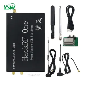 HackRF One R9 1MHz-6GHz Software Defined Radio Platform V1.7.0 GPS Simulator with Shell Four Antennas