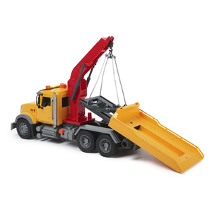 Ensemble de jouets de camion de remorquage comprenant une voiture de course, une voiture tout-terrain <span class=keywords><strong>en</strong></span> métal, une camionnette <span class=keywords><strong>en</strong></span> métal, des panneaux de signalisation, un camion <span class=keywords><strong>jouet</strong></span> avec crochet, son et lumière - Product Image 6