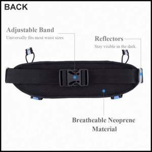 Riñonera de Trabajo Impermeable de Alta Calidad con Cierre Naranja y Porta Botella - Product Image 4