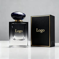 Flacon de parfum en verre vide de luxe 100 ml de haute qualité, design personnalisé avec logo, flacon de crème pour le visage, vaporisateur à pompe, diffuseur à bâtonnets, boîte